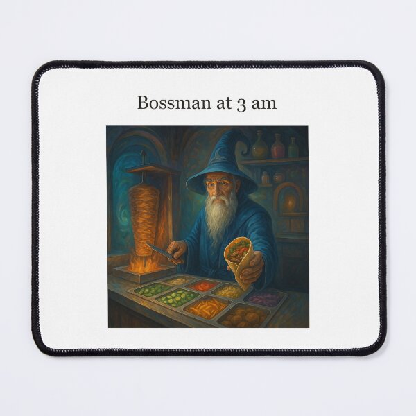 Item preview, Bossman at 3 am designed and sold by Kunst-Shirt.