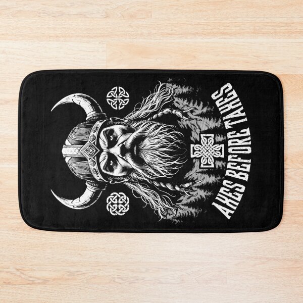 Item preview, Axes Before Taxes Viking Warrior Norse Mythology Valhalla designed and sold by GrandeDuc.