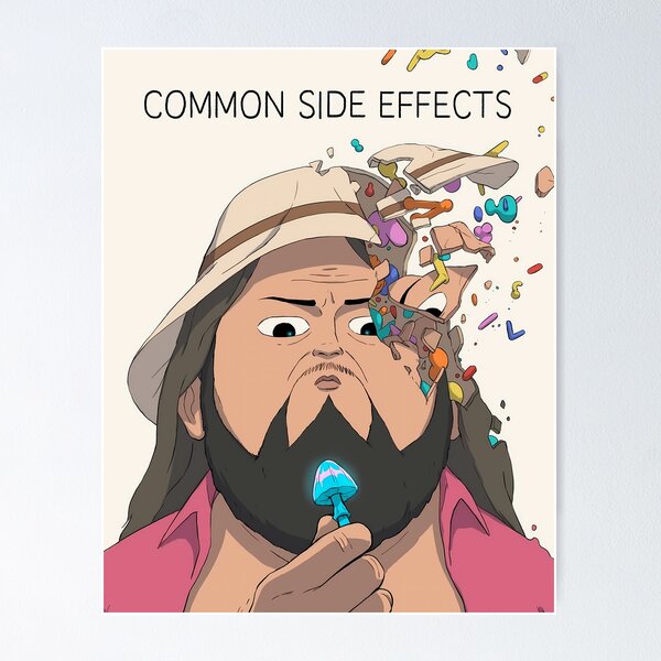 Item preview, Common Side Effects Marshall designed and sold by excusememood.