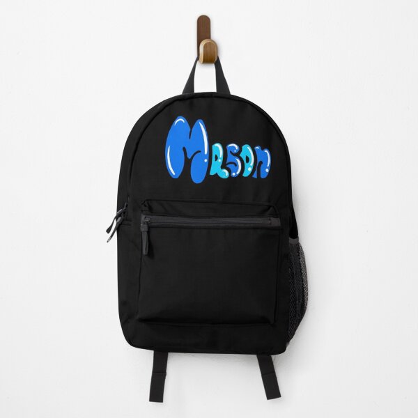 Item preview, Mason name in blue graffiti calligraphy Top 10 best personalised gifts for boys and men Mason designed and sold by Artonmytee.
