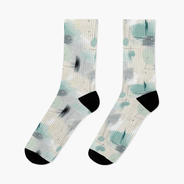 Item preview, Nordic Brushstrokes – Minimal Abstract Pastel Pattern designed and sold by Moisky Patterns.