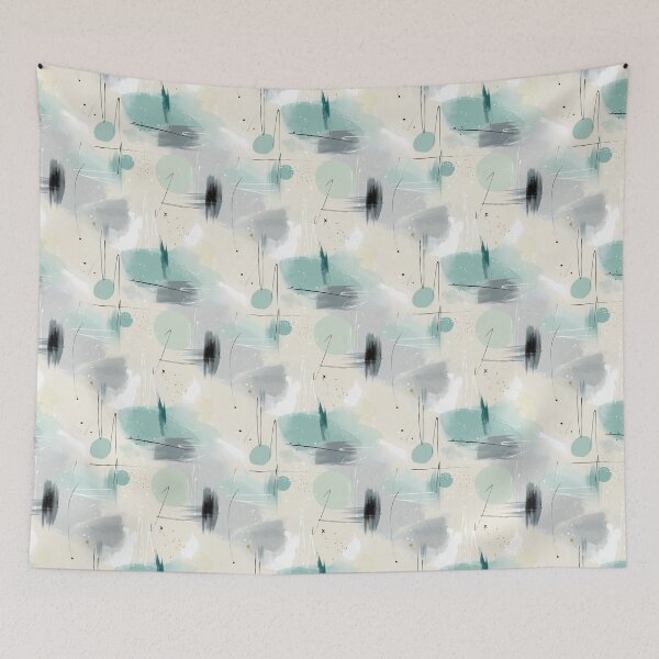 Item preview, Nordic Brushstrokes – Minimal Abstract Pastel Pattern designed and sold by Moisky Patterns.