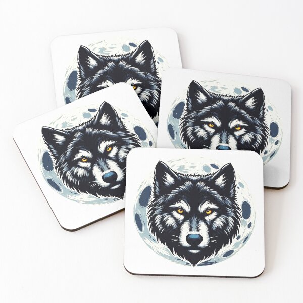Item preview,  Wolf and Moon designed and sold by Red-forever.