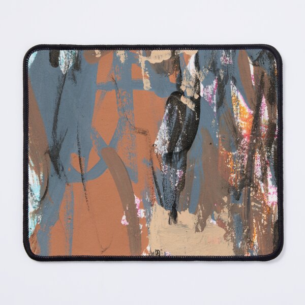 Item preview, "Anxious Force" - Warm Toned Painting Original Abstract Art Artwork Scribbles Marks Markmaking Concept Art Modern Art Expressionism Abstraction  designed and sold by pngrktes-art.