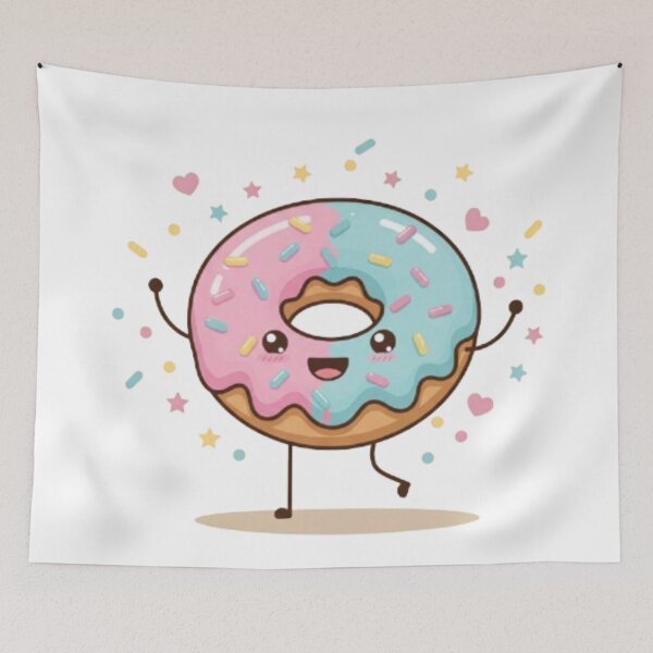 Item preview, Dancing Donut with Sprinkles designed and sold by IsabellShop.