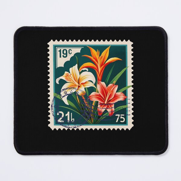 Item preview, Floral Stamps designed and sold by MixedVibes Co..
