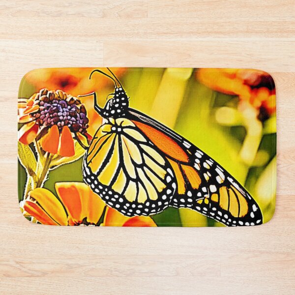 Item preview, Delicate Monarch Butterfly Bloom Design designed and sold by Health And Fitness Posts e-Store.