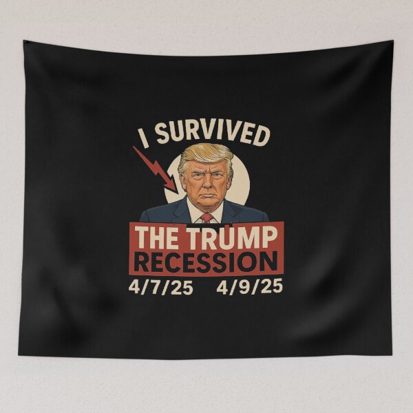 Item preview, I Survived the Trump Recession 2025 Graphic Design designed and sold by love3617.