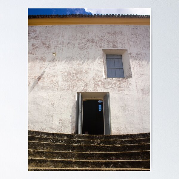 entrance of an old house 2 Poster