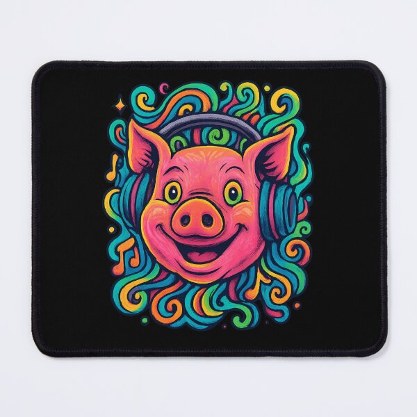 Item preview, Trippy Pig Vibes designed and sold by Ambient Mind Design.