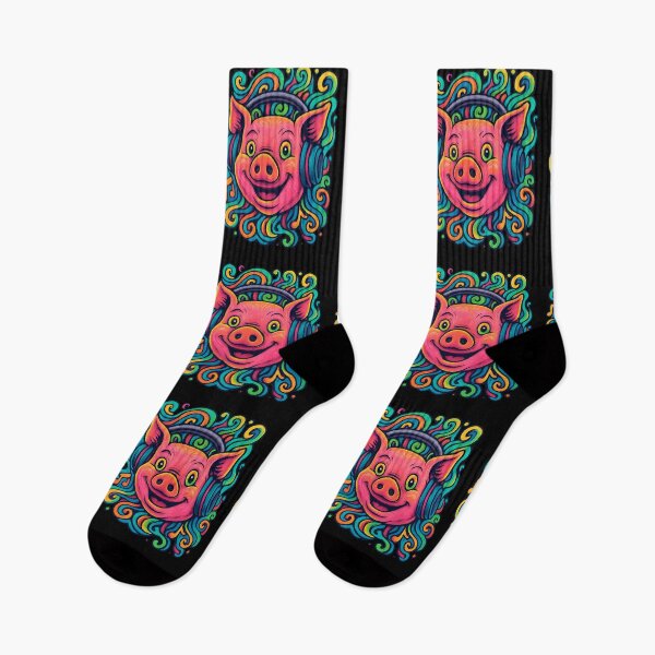 Item preview, Trippy Pig Vibes designed and sold by Ambient Mind Design.