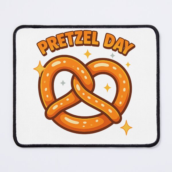 Item preview, Twist Into Flavour – Fun Pretzel Day Design designed and sold by Wear Sculpt.