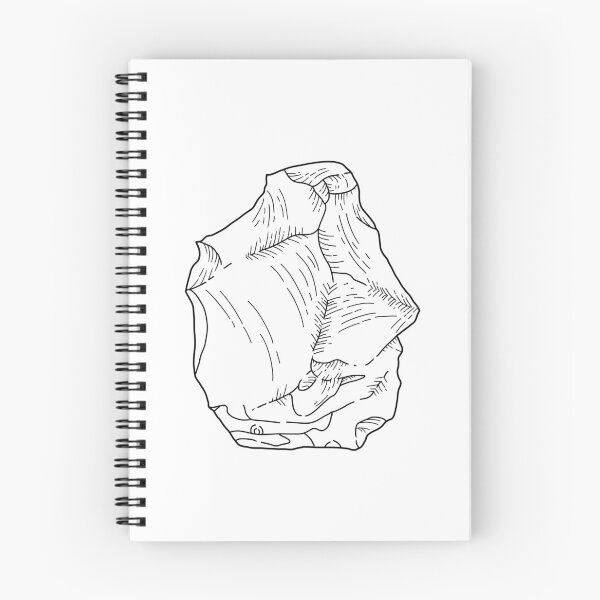 Item preview, Stone tool print black designed and sold by GoatSkin.
