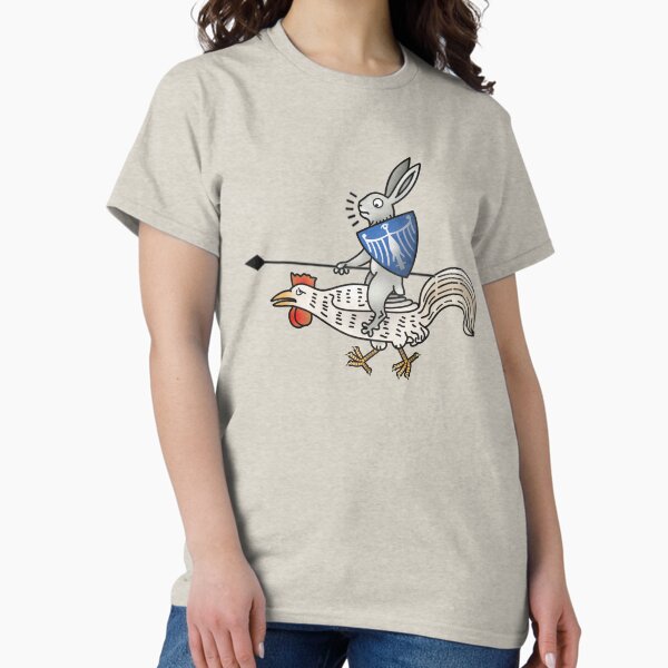 Artikel-Vorschau von Huhn Jockey Kaninchen Marginalia, designt und verkauft von MargiKnights.