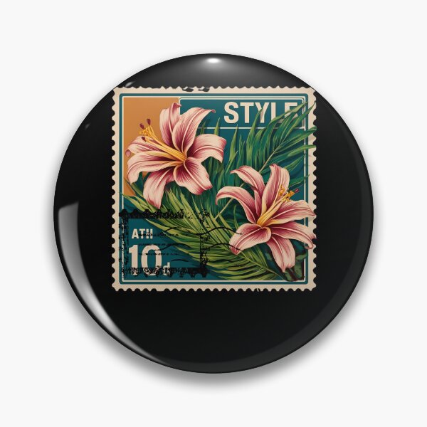 Item preview, Floral Stamps designed and sold by MixedVibes Co..