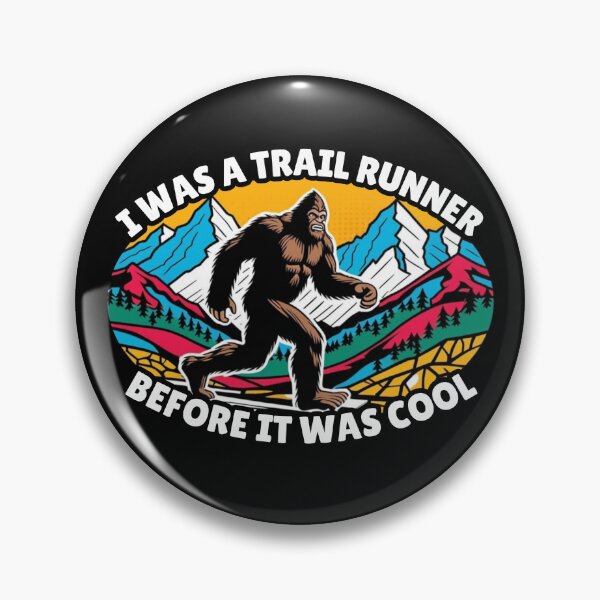Item preview, Trail Running Bigfoot Is Cool Oval Design designed and sold by Nextlevellife.