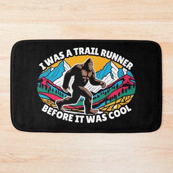 Item preview, Trail Running Bigfoot Is Cool Oval Design designed and sold by Nextlevellife.