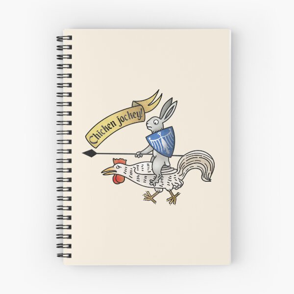 Item preview, Chicken Jockey Rabbit Marginalia designed and sold by MargiKnights.