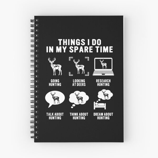 Item preview, Things I Do In My Spare Time Funny Hunting Lover Deer Hunter designed and sold by DexertimaArt.