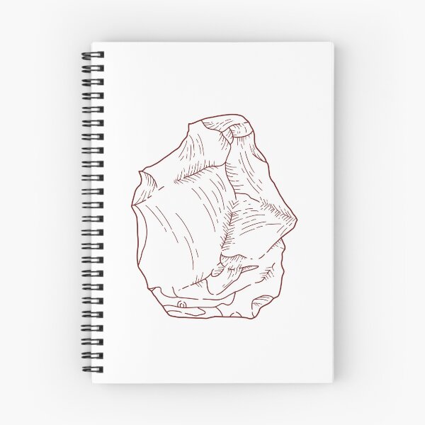 Item preview, Stone tool print red designed and sold by GoatSkin.
