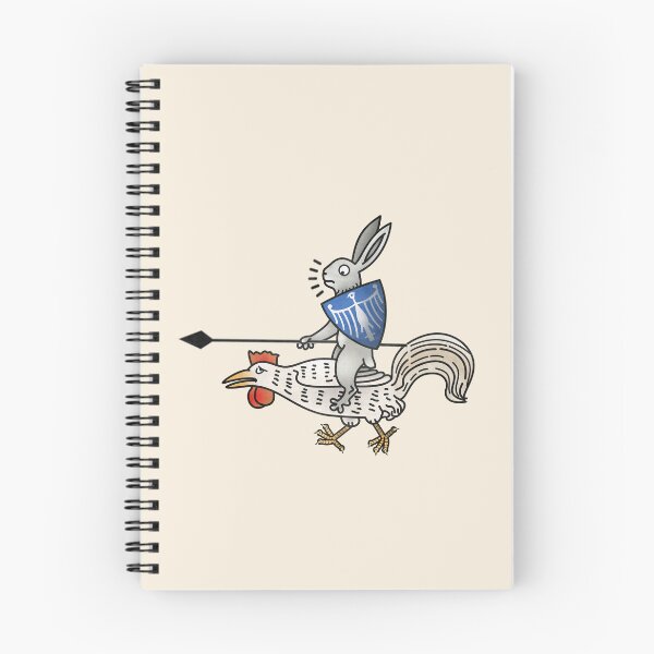 Item preview, Chicken Jockey Rabbit Marginalia designed and sold by MargiKnights.