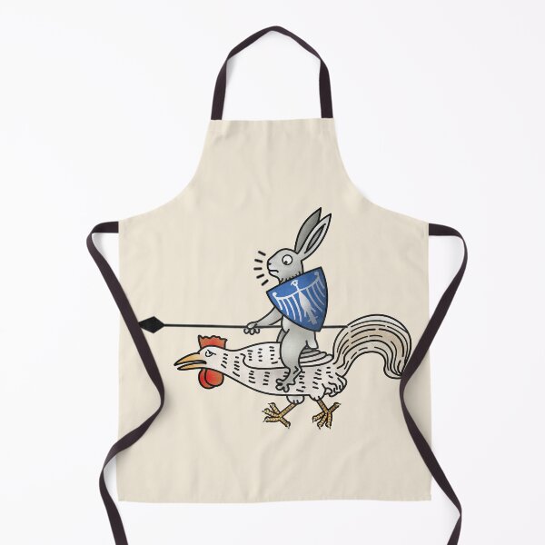Item preview, Chicken Jockey Rabbit Marginalia designed and sold by MargiKnights.