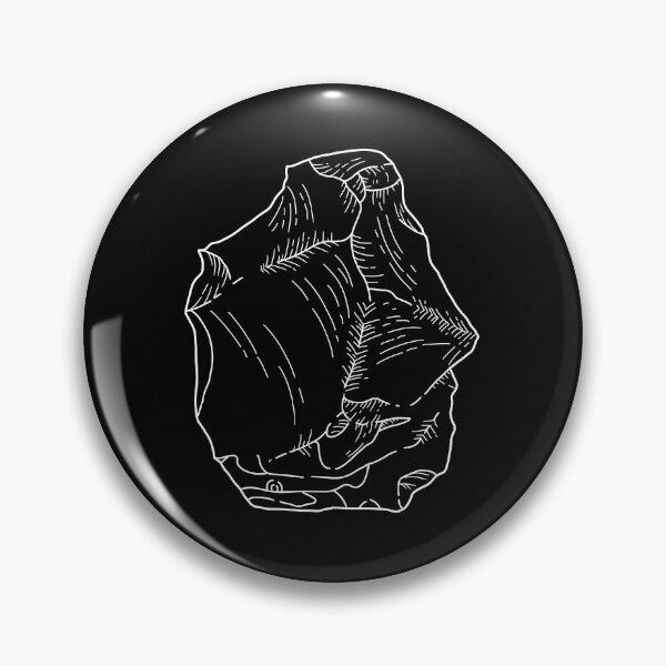 Item preview, Stone tool print white designed and sold by GoatSkin.