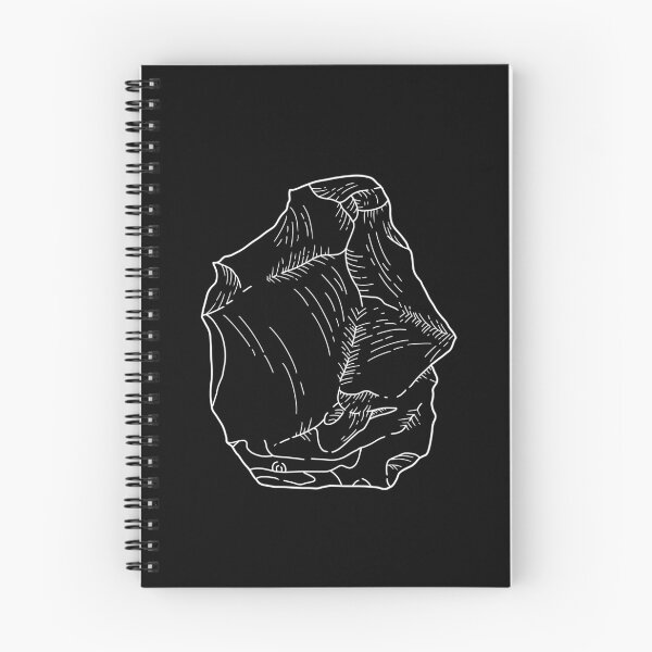 Item preview, Stone tool print white designed and sold by GoatSkin.