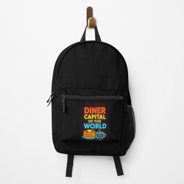 Item preview, Diner Capital of the World – New Jersey Neon Pancake Art designed and sold by MySheetMusicArt.