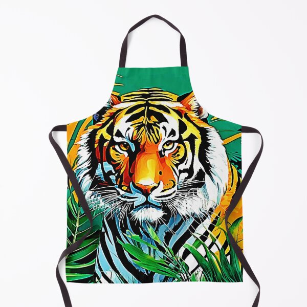 Item preview, Tropical Jungle Tiger Gaze Design designed and sold by Health And Fitness Posts e-Store.