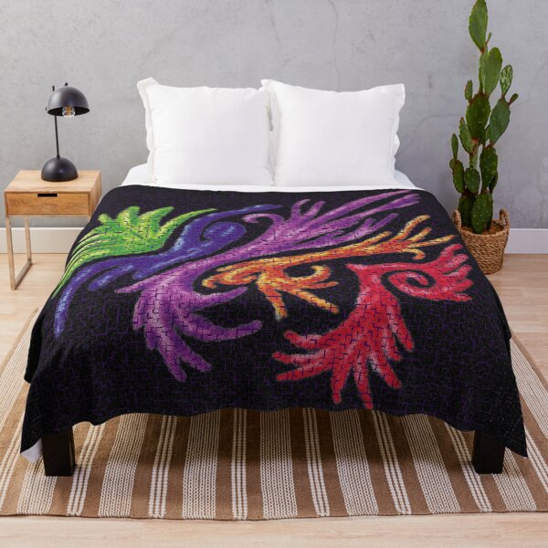 Item preview, Colorful crumpled elegantly drawn lines designed and sold by Luthryn.