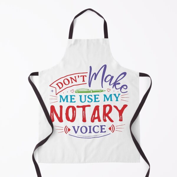 Item preview, Don’t Make Me Use My Notary Voice – Funny Notary Public Quote Design for T-Shirts, Stickers & Office Decor designed and sold by NotaryLife.