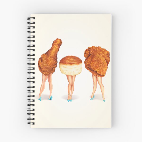Item preview, Fried Chicken Pin-Ups designed and sold by Kelly  Gilleran.