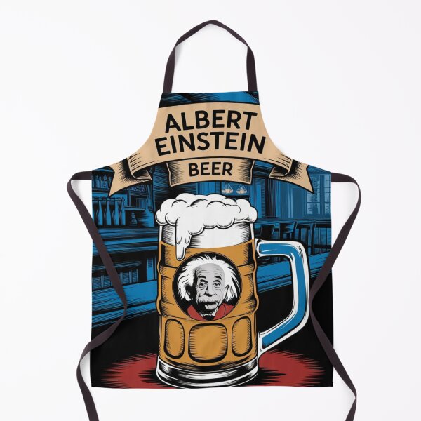 Item preview, albert einstein mug beer designed and sold by martin max.