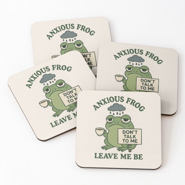 Item preview, Anxious Frog Club - Leave Me Be designed and sold by Malyyx.