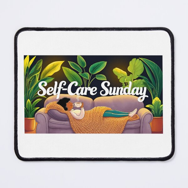 Item preview, Self-Care Sunday - Wholesome Vibes Only designed and sold by AetherCraft Creations.
