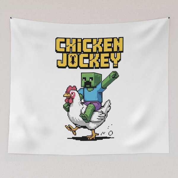 Item preview, Chicken Jockey Essential T-Shirt, Funny Chicken shirt designed and sold by SouadShopArt.