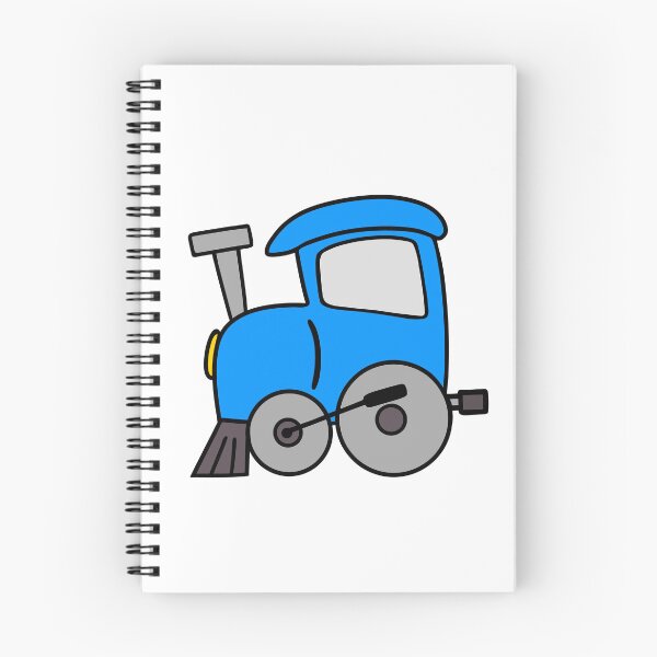 Item preview, Choo Choo Train Blue designed and sold by Sartoris Art.