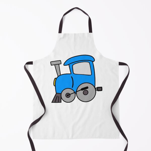 Item preview, Choo Choo Train Blue designed and sold by Sartoris Art.