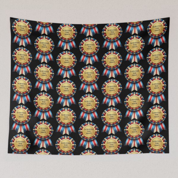 Item preview, RIBBON:  Survived The 1900s - funny awards achievements designed and sold by DesignsFromTW-S.