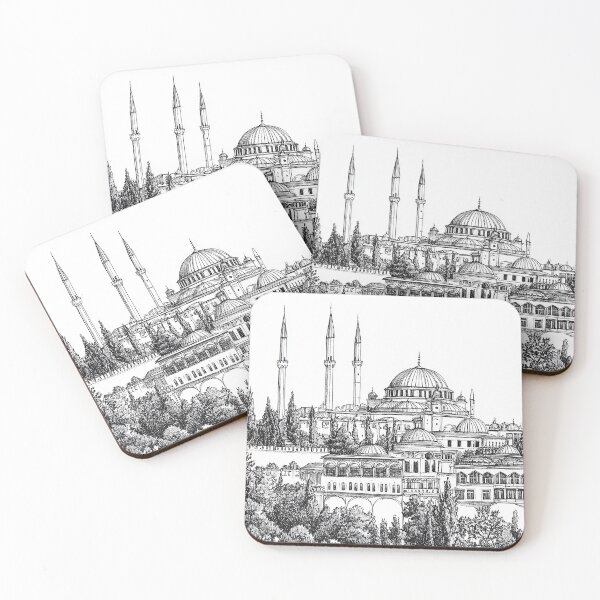 Item preview, Topkapi Palace Istambul Turkey in Ink designed and sold by hussardigital.