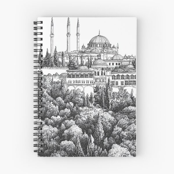 Item preview, Topkapi Palace Istambul Turkey in Ink designed and sold by hussardigital.