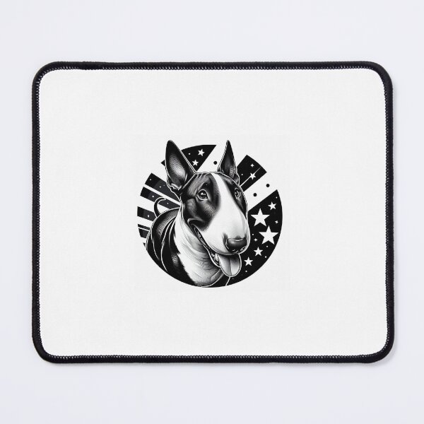 Item preview, "Celestial Bull Terrier" designed and sold by BookedBusy.