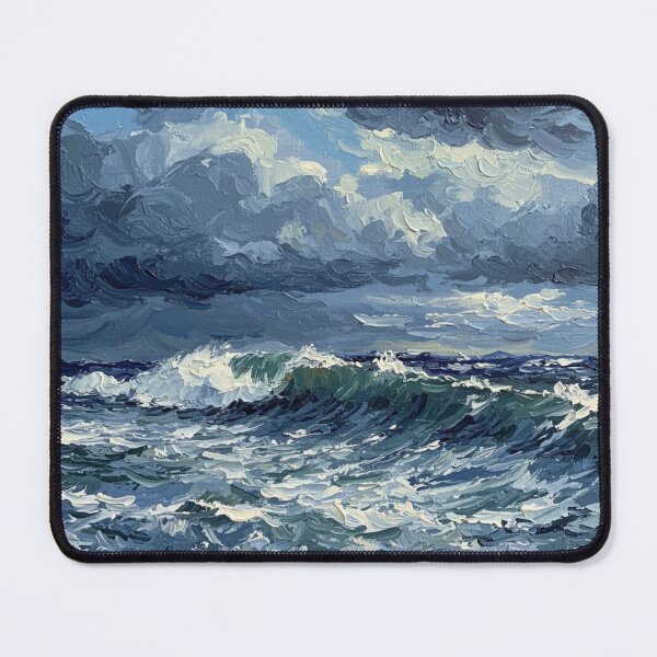 Item preview, Stormy Seascape April Easter T-Shirts, Timeless Framed Prints designed and sold by Abstractadorn.