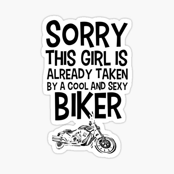 Girlfriend And Motorcycle Stickers for Sale Redbubble