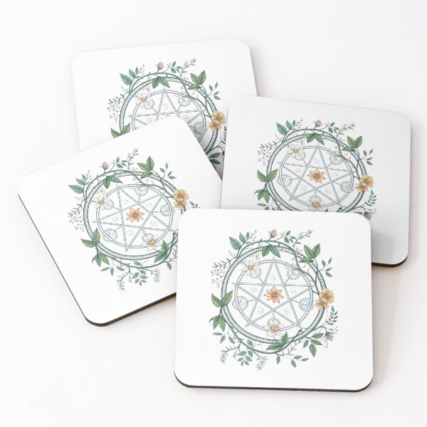 Item preview, Alchemy Circle with Floral Vines designed and sold by SignumShop.