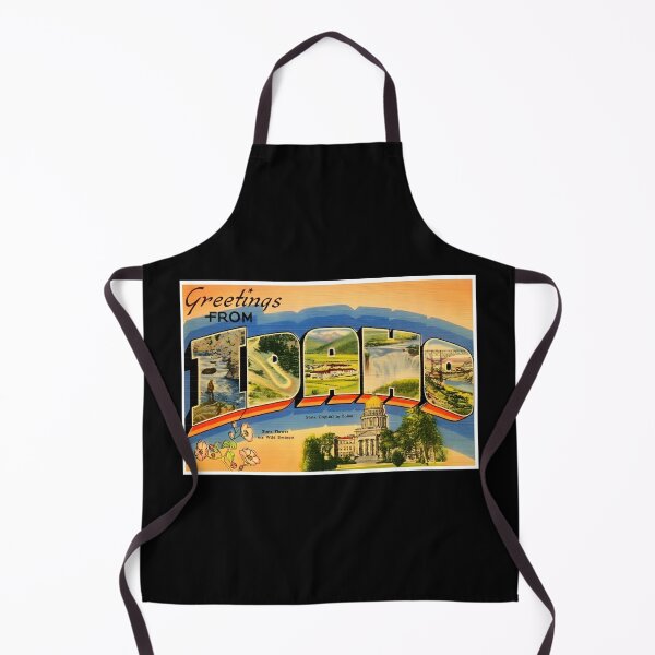 Item preview, Greetings from Idaho Retro Postcard designed and sold by DankThreads.