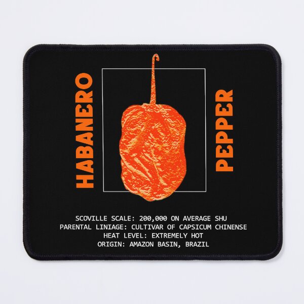 Item preview, Habanero Pepper Showcase designed and sold by Pepper-Apparel.