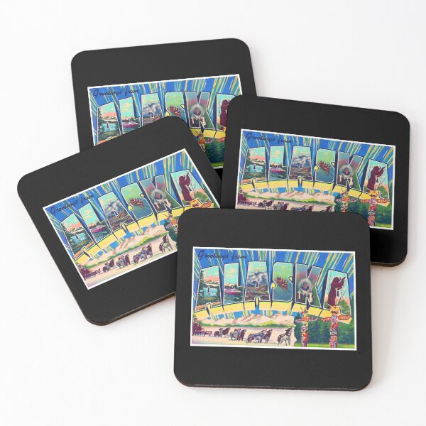 Item preview, Greetings from Alaska Retro Souvenir designed and sold by DankThreads.