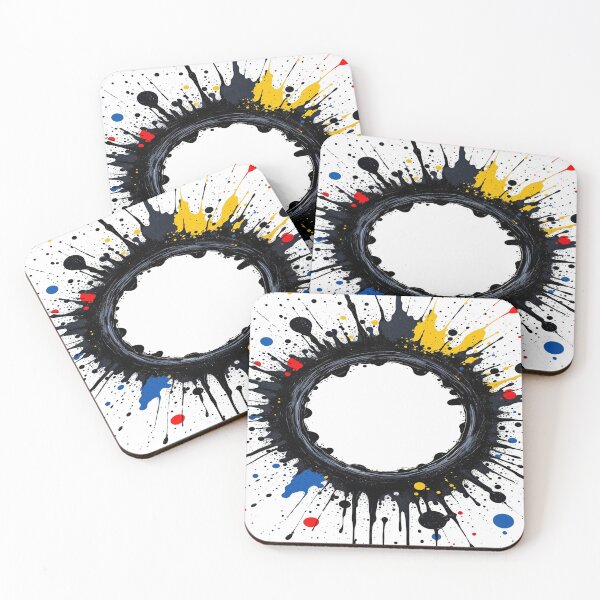 Item preview, Color Explosion: Central Negative Space Art designed and sold by Digital Artisan.